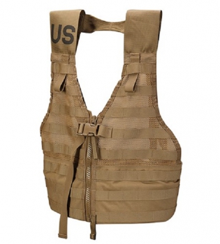 US Marine Corps MOLLE Fighting Load Carrier FLC Vest Coyote Brown